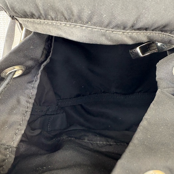 Prada Black Drawstring Backpack - Picture 9 of 9